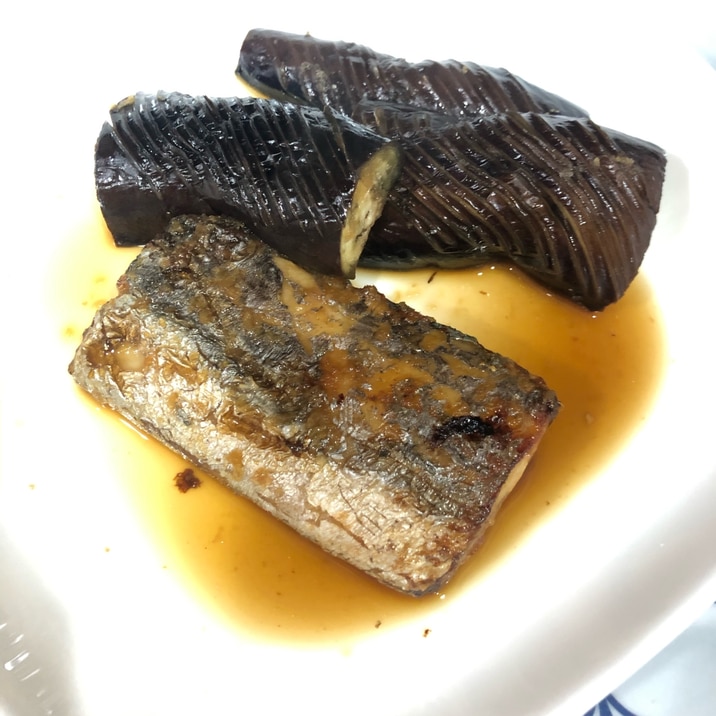 魚の焼きびたし(太刀魚)
